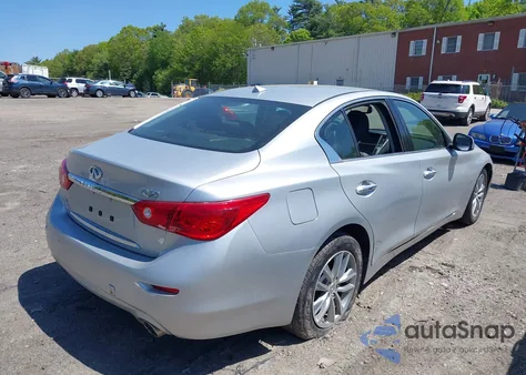 2015 Infiniti Q50 Premium z USA, uszkodzony, nr VIN JN1BV7AR4FM396826